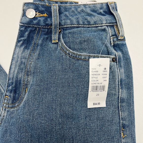 NWT Pacsun Lexie Blue Mom Jeans Size 23 - Picture 9 of 11